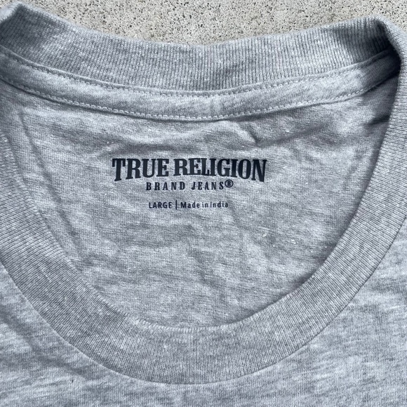 NWT True Religion T-shirt - size L - Picture 3 of 7